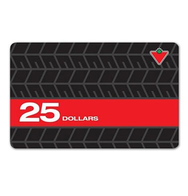 Concours gratuit : Gagnez une carte-cadeau de 25$ Canadian Tire Concours gratuit : Gagnez une carte-cadeau de 25$ Canadian Tire