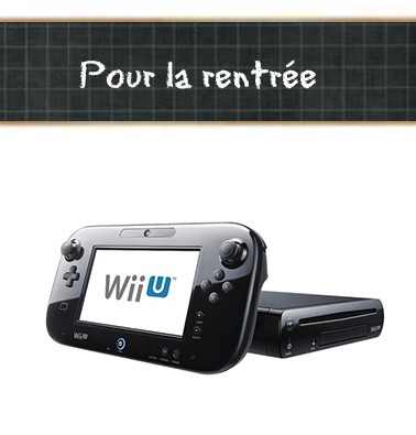 Concours gratuit : Spécial pour la rentrée, Une Nintendo Wii U