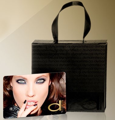 Concours gratuit : Gagnez une carte-cadeau Dynamite de $25 Concours gratuit : Gagnez une carte-cadeau Dynamite de $25