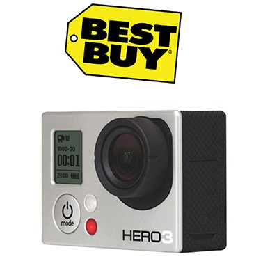 Concours gratuit : Spécial Best Buy : Une caméra GoPro Hero3 - White Edition