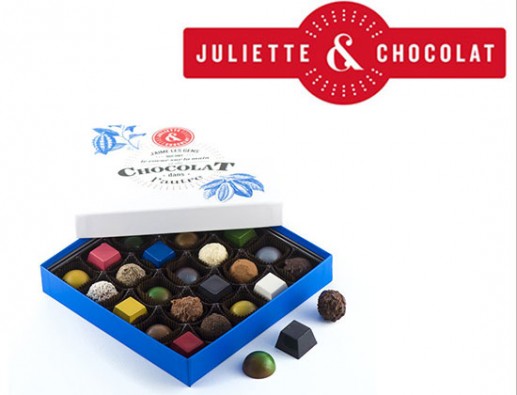 Concours gratuit : SPÉCIAL CHOCOLAT : Une boîte de chocolats de Juliette & Chocolat