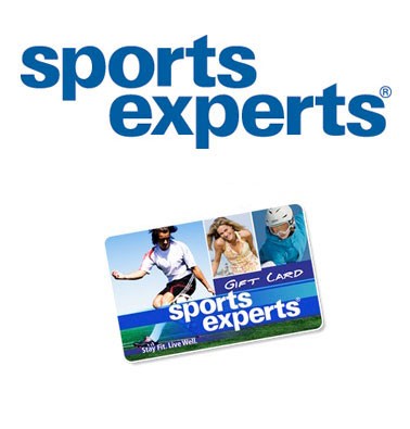 Concours gratuit : Gagnez une carte-cadeau Sports Experts de $25