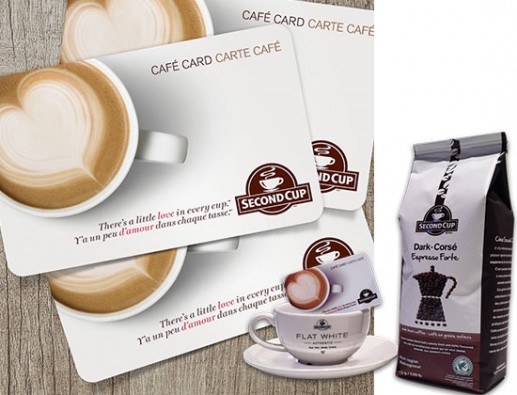 Concours gratuit : Spéciale Café : Une carte-cadeau de 10$ Second Cup