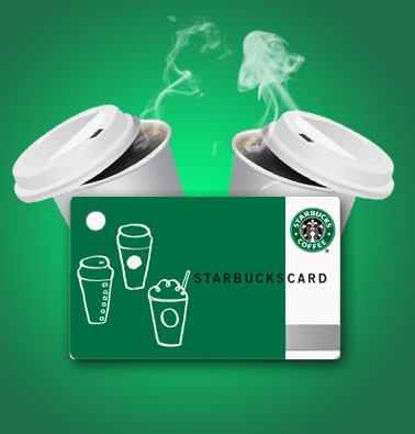 Concours gratuit : Gagnez une carte Starbucks Coffee de 10$