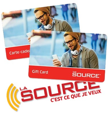 Concours gratuit : Gagnez une carte-cadeau La Source de 10$