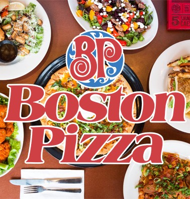 Concours gratuit : Une Carte-cadeau Boston Pizza de 50$