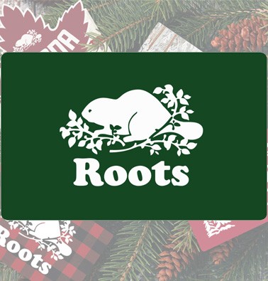 Concours gratuit : Une Carte-cadeau Roots Canada de 25$