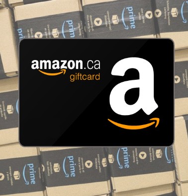 Concours gratuit : Une carte cadeau Amazon de 25$