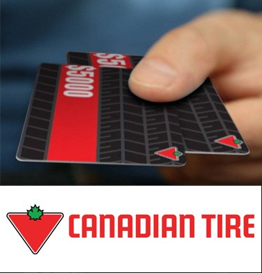 Concours gratuit : Une carte-cadeau Canadian Tire de 50$ Concours gratuit : Une carte-cadeau Canadian Tire de 50$