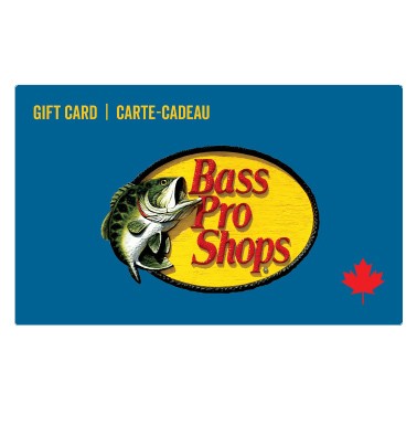 Concours gratuit : Une carte-cadeau Bass Pro Shops de 15$