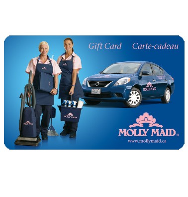 Concours gratuit : Une carte-cadeau Molly Maid International de 25$ Concours gratuit : Une carte-cadeau Molly Maid International de 25$