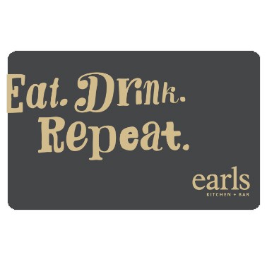 Concours gratuit : Une carte-cadeau Earls Restaurants de 25$ Concours gratuit : Une carte-cadeau Earls Restaurants de 25$