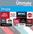Concours gratuit : Une carte-cadeau The Ultimate Dining Card de 15$