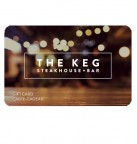 Concours gratuit : Une carte-cadeau The Keg Steakhouse & Bar de 50$