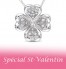 Concours gratuit : Gagnez un Pendentif en diamants et chaine en argent