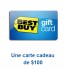 Concours gratuit : Une carte cadeau d'une valeur de $100 chez Best Buy